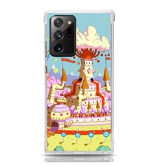 Adventure Time Multi Colored Celebration Nature Samsung Galaxy Note 20 Ultra Tpu Uv Case by Sarkoni