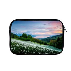 Field Of White Petaled Flowers Nature Landscape Apple Macbook Pro 13  Zipper Case by Sarkoni