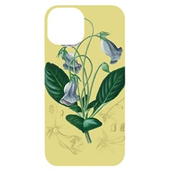 Botanical Plants Green Iphone 14 Black Uv Print Case by Sarkoni