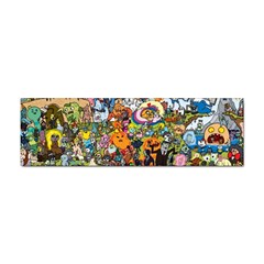 Cartoon Characters Tv Show  Adventure Time Multi Colored Sticker (bumper) by Sarkoni