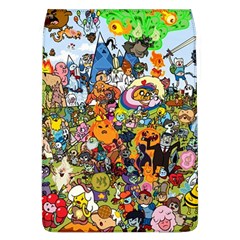 Cartoon Characters Tv Show  Adventure Time Multi Colored Removable Flap Cover (l) by Sarkoni