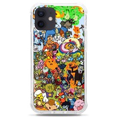 Cartoon Characters Tv Show  Adventure Time Multi Colored Iphone 12 Mini Tpu Uv Print Case	 by Sarkoni