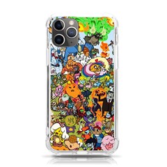 Cartoon Characters Tv Show  Adventure Time Multi Colored Iphone 11 Pro 5 8 Inch Tpu Uv Print Case by Sarkoni