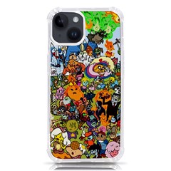 Cartoon Characters Tv Show  Adventure Time Multi Colored Iphone 14 Tpu Uv Print Case by Sarkoni