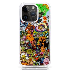 Cartoon Characters Tv Show  Adventure Time Multi Colored Iphone 14 Pro Tpu Uv Print Case by Sarkoni