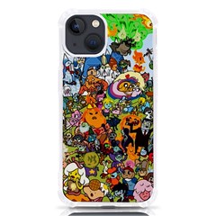 Cartoon Characters Tv Show  Adventure Time Multi Colored Iphone 13 Tpu Uv Print Case by Sarkoni