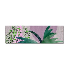 Botanical Plants Green Sheet Art Sticker Bumper (100 Pack) by Sarkoni