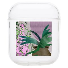 Botanical Plants Green Sheet Art Soft Tpu Airpods 1/2 Case by Sarkoni