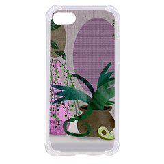 Botanical Plants Green Sheet Art Iphone Se by Sarkoni