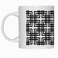 Pattern Vector Halftone Wallpaper White Mug