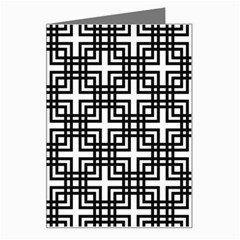 Pattern Vector Halftone Wallpaper Greeting Card by Pakjumat