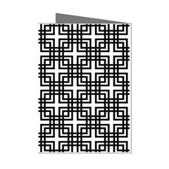 Pattern Vector Halftone Wallpaper Mini Greeting Cards (Pkg of 8)