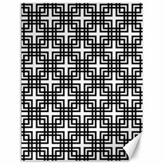 Pattern Vector Halftone Wallpaper Canvas 12  x 16 