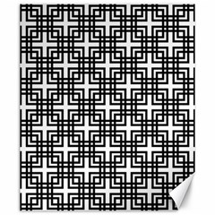 Pattern Vector Halftone Wallpaper Canvas 20  x 24 