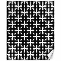 Pattern Vector Halftone Wallpaper Canvas 11  x 14 