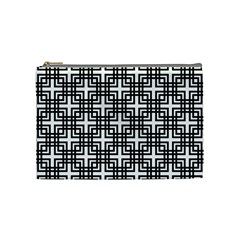 Pattern Vector Halftone Wallpaper Cosmetic Bag (Medium)