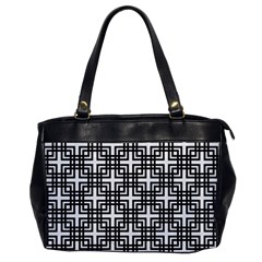 Pattern Vector Halftone Wallpaper Oversize Office Handbag