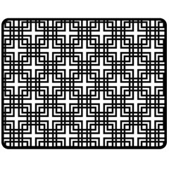 Pattern Vector Halftone Wallpaper Fleece Blanket (Medium)