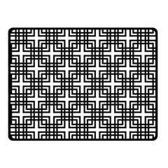 Pattern Vector Halftone Wallpaper Two Sides Fleece Blanket (Small)