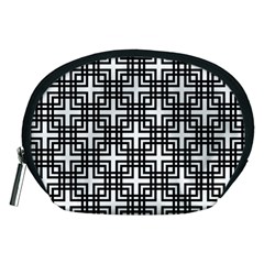 Pattern Vector Halftone Wallpaper Accessory Pouch (Medium)