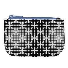 Pattern Vector Halftone Wallpaper Large Coin Purse by Pakjumat