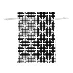 Pattern Vector Halftone Wallpaper Lightweight Drawstring Pouch (M) Front