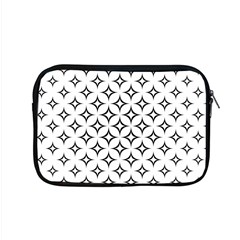 Star Curved Pattern Monochrome Apple Macbook Pro 15  Zipper Case by Pakjumat