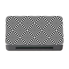 Background Pattern Halftone Black White Memory Card Reader With Cf by Pakjumat