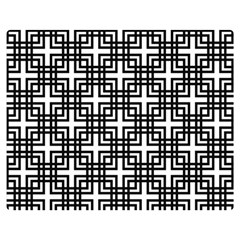 Pattern Vector Halftone Wallpaper Premium Plush Fleece Blanket (Medium)