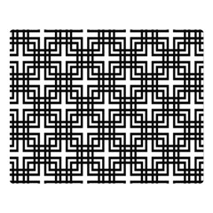 Pattern Vector Halftone Wallpaper Premium Plush Fleece Blanket (Large)