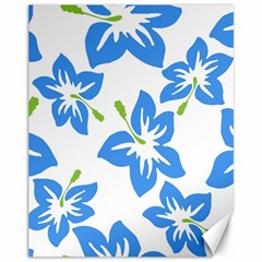 Hibiscus Wallpaper Flowers Floral Canvas 11  X 14 