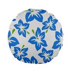 Hibiscus Wallpaper Flowers Floral Standard 15  Premium Flano Round Cushions Front