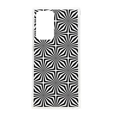 Background Pattern Halftone Black White Samsung Galaxy Note 20 Ultra Tpu Uv Case by Pakjumat