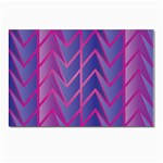 Geometric Background Abstract Postcards 5  x 7  (Pkg of 10) Front