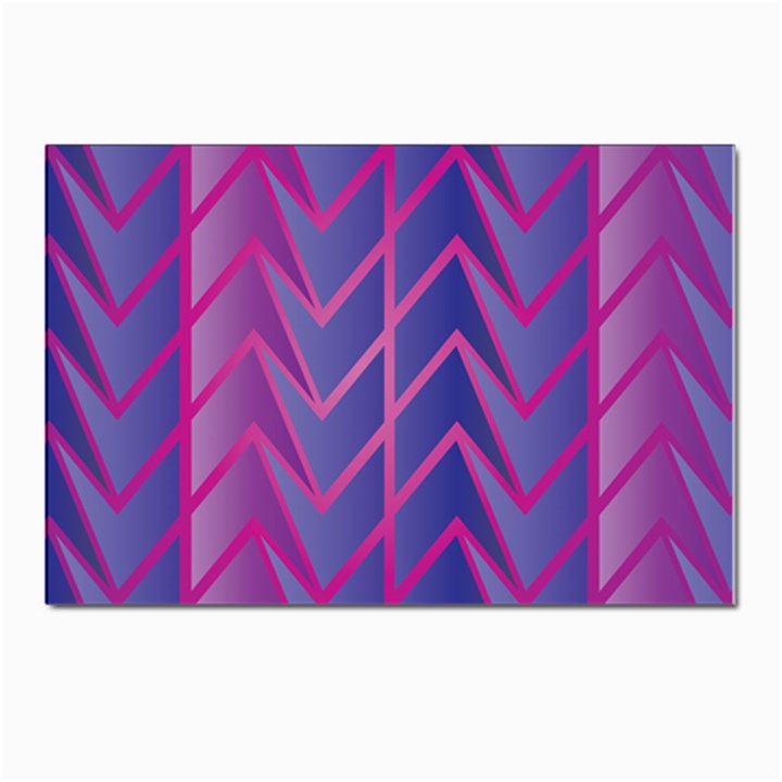 Geometric Background Abstract Postcards 5  x 7  (Pkg of 10)