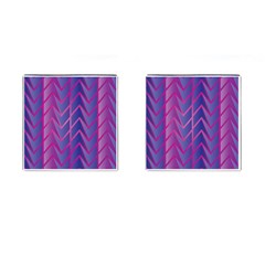 Geometric Background Abstract Cufflinks (square) by Pakjumat