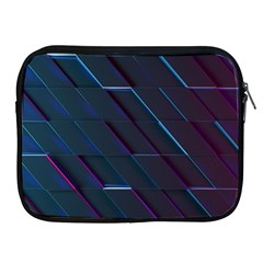 Glass Scifi Violet Ultraviolet Apple Ipad 2/3/4 Zipper Cases by Pakjumat