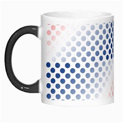 Dots Pointillism Abstract Chevron Morph Mug by Pakjumat