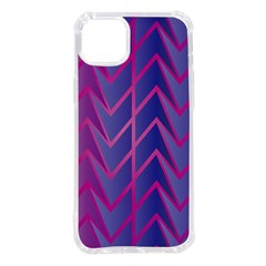 Geometric Background Abstract Iphone 14 Plus Tpu Uv Print Case by Pakjumat