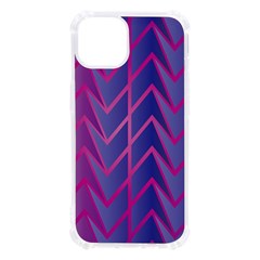 Geometric Background Abstract Iphone 13 Tpu Uv Print Case by Pakjumat