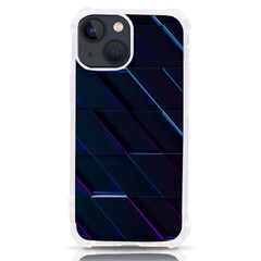 Glass Scifi Violet Ultraviolet Iphone 13 Mini Tpu Uv Print Case by Pakjumat