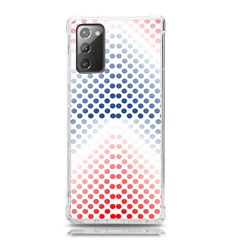 Dots Pointillism Abstract Chevron Samsung Galaxy Note 20 Tpu Uv Case by Pakjumat