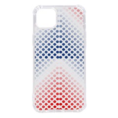 Dots Pointillism Abstract Chevron Iphone 14 Plus Tpu Uv Print Case by Pakjumat