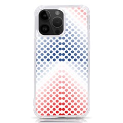 Dots Pointillism Abstract Chevron Iphone 14 Pro Max Tpu Uv Print Case by Pakjumat