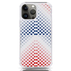 Dots Pointillism Abstract Chevron Iphone 13 Pro Max Tpu Uv Print Case by Pakjumat