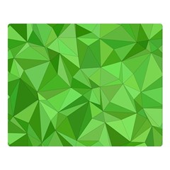 Mosaic Tile Geometrical Abstract Premium Plush Fleece Blanket (Large)