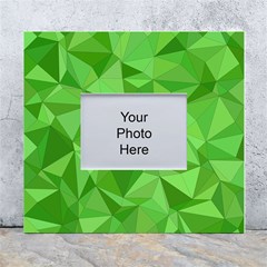 Mosaic Tile Geometrical Abstract White Wall Photo Frame 5  x 7 