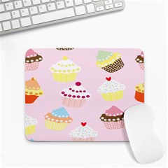 Cupcakes Wallpaper Paper Background Small Mousepad by Apen