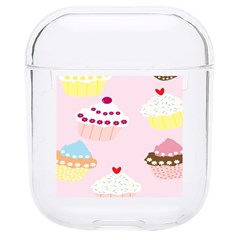 Cupcakes Wallpaper Paper Background Hard Pc Airpods 1/2 Case by Apen