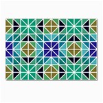 Mosaic Triangle Symmetry Postcards 5  x 7  (Pkg of 10) Front